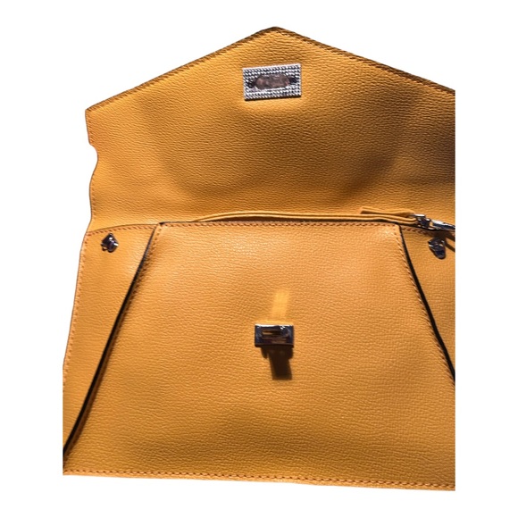 Melie Bianco Convertible Crossbody/Clutch/ Shoulder Bag Eco Friendly Bag 7x11 - Picture 6 of 9